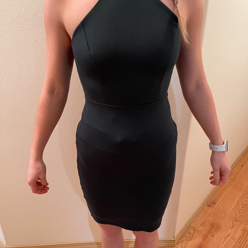 Endlessly Alluring Forest Green Lace Bodycon Dress - image 4